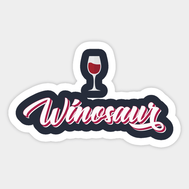 Winosaur winosaurs Sticker by vladocar